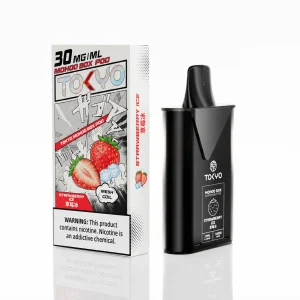 替換式煙彈｜TOKYO MOHOO BOX 東京魔盒｜10000口 12mL 1.0Ω鋼網棉芯 草莓冰