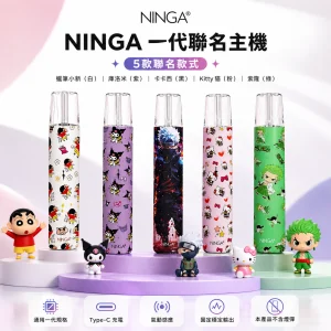 NINGA 一代卡通聯名主機｜動漫 IP 授權設計 通用一代規格｜Type-C快充