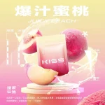 替換式煙彈｜KIS5 鎧斯5號 一代通用｜1.9mL 黑色避光油杯 陶瓷芯 三入裝 爆汁蜜桃