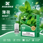 替換式煙彈｜XIAOKE 梟客 一代通用煙彈｜2.0mL 陶瓷芯 三入裝 薄荷