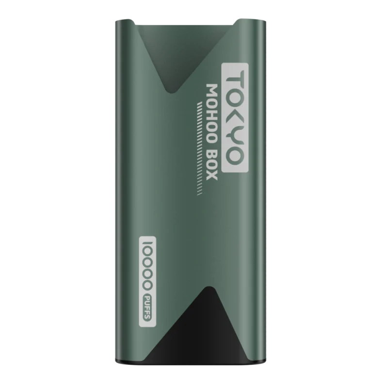 電子煙主機｜TOKYO MOHOO BOX 東京魔盒｜500mAh OLED電量顯示 鋁合金機身 岩石蒼綠