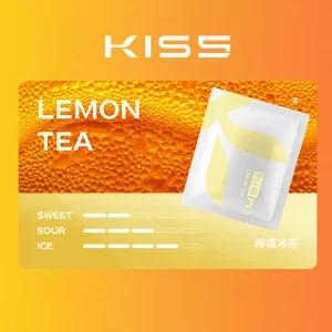 替換式煙彈｜KISS FLY 鎧斯 五代通用煙彈｜2.0mL 陶瓷芯 黑色霧面吸口 三入裝 檸檬冰茶