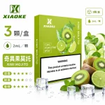 替換式煙彈｜XIAOKE 梟客 五代通用煙彈｜2.0mL 陶瓷芯 兼容五/六代 三入裝 奇異果莫托